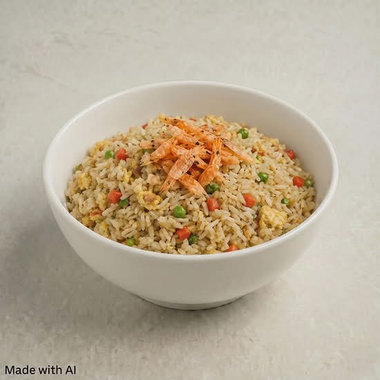 Dry Shrimp Fried Rice (櫻花蝦炒飯)